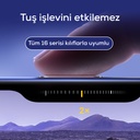 Apple iPhone 16 Uyumlu Serisi Uyumlu Metal Alaşımlı Hassas Dokunmatik Kamera Denetim Butonu Koruyucu - 7