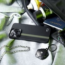 Apple iPhone 15 Pro Max Uyumlu Kılıf Magsafe Şarj Özellikli Aramid Fiber Pitaka Tactile Woven Break The Line Kapak - 19