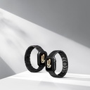 Apple Watch 7 45mm Uyumlu 600D Aramid Fiber Classic Serisi Black-Grey Twill Kasa Koruyucu Pitaka Air Case - 6