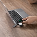 Apple Watch 7 45mm Uyumlu 600D Aramid Fiber Classic Serisi Black-Grey Twill Kasa Koruyucu Pitaka Air Case - 7