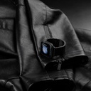 Apple Watch 7 45mm Uyumlu 600D Aramid Fiber Classic Serisi Black-Grey Twill Kasa Koruyucu Pitaka Air Case - 20