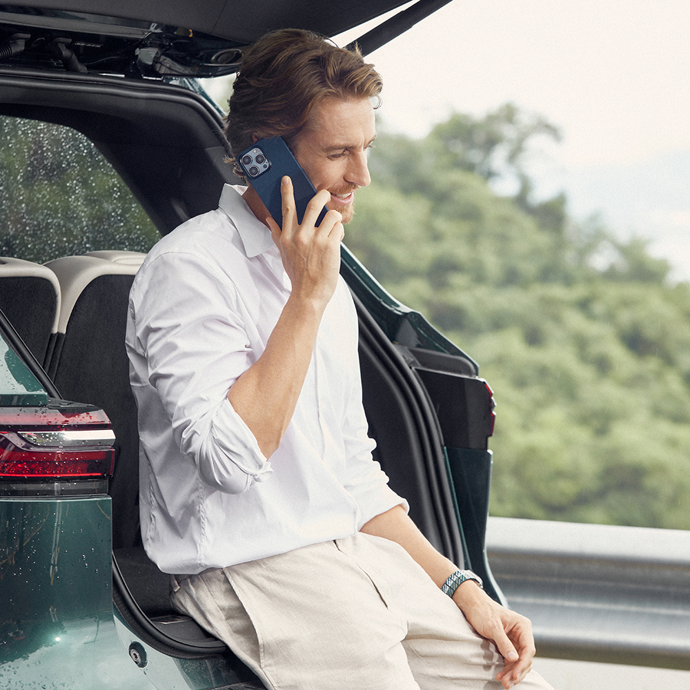 Apple iPhone 15 Pro Uyumlu Kılıf Magsafe Şarj Özellikli Aramid Fiber Pitaka Tactile Woven Starpeak Serisi Over The Horizon Kapak - 19