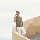 Apple iPhone 15 Pro Uyumlu Kılıf Magsafe Şarj Özellikli Aramid Fiber Pitaka Tactile Woven Starpeak Serisi Over The Horizon Kapak - 22