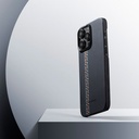 Apple iPhone 15 Pro Uyumlu Kılıf Magsafe Şarj Özellikli 600D Aramid Fiber Pitaka Tactile Woven Orchestra Serisi Rhapsody Kapak - 15