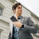 Apple iPhone 15 Pro Uyumlu Kılıf Magsafe Şarj Özellikli 600D Aramid Fiber Pitaka Tactile Woven Orchestra Serisi Rhapsody Kapak - 19