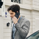 Apple iPhone 15 Pro Uyumlu Kılıf Magsafe Şarj Özellikli 600D Aramid Fiber Pitaka Tactile Woven Orchestra Serisi Rhapsody Kapak - 20