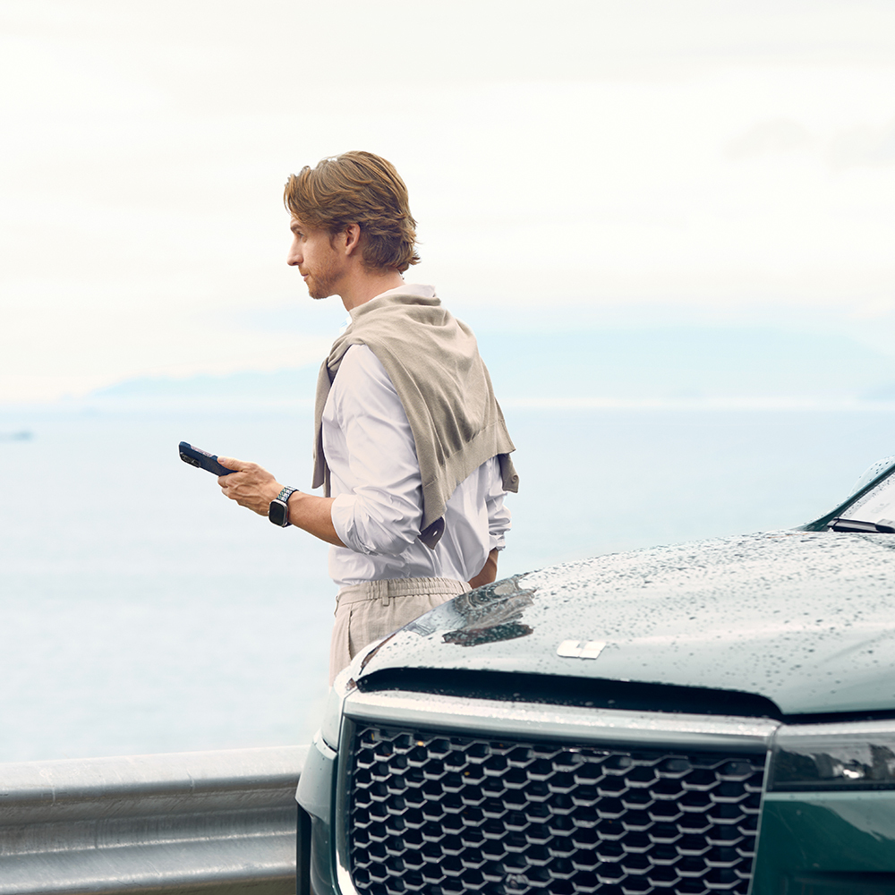 Apple iPhone 15 Pro Max Uyumlu Kılıf Magsafe Şarj Özellikli Aramid Fiber Pitaka Tactile Woven Starpeak Serisi Over The Horizon Kapak - 21