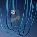 Apple iPhone 15 Pro Uyumlu Kılıf Magsafe Şarj Özellikli Aramid Fiber Pitaka Tactile Woven Starpeak Serisi Milky Way Galaxy Kapak - 20