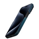 Apple iPhone 15 Pro Max Uyumlu Kılıf Magsafe Şarj Özellikli Aramid Fiber Pitaka Tactile Woven Sunset-Moonrise Serisi Moonrise Kapak - 7