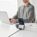 Apple iPhone 15 Pro Max Uyumlu Kılıf Magsafe Şarj Özellikli Aramid Fiber Pitaka Tactile Woven Sunset-Moonrise Serisi Moonrise Kapak - 13