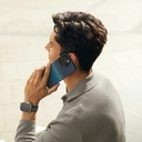 Apple iPhone 15 Pro Max Uyumlu Kılıf Magsafe Şarj Özellikli Aramid Fiber Pitaka Tactile Woven Sunset-Moonrise Serisi Moonrise Kapak - 14