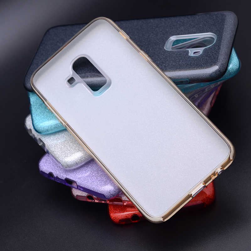 Samsung Galaxy J8 Uyumlu Kılıf Zore Shining Silikon - 2