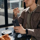 Apple iPhone 15 Pro Max Uyumlu Kılıf Magsafe Şarj Özellikli 600D Aramid Fiber Pitaka Tactile Woven Orchestra Serisi Rhapsody Kapak - 18