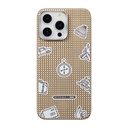 Apple iPhone 15 Pro Uyumlu Kılıf Magsafe Şarj Özellikli Awa Tasarımlı 1500D Aramid Fiber Pitaka Ultra-Slim Classic Serisi Canyon Kapak - 1