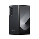 Samsung Galaxy Z Fold 6 Uyumlu Kılıf Magsafe Şarj Özellikli 600D Aramid Fiber Pitaka Ultra-Slim Classic Serisi Black-Grey Twill Kapak - 2