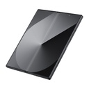 Samsung Galaxy Z Fold 6 Uyumlu Kılıf Magsafe Şarj Özellikli 600D Aramid Fiber Pitaka Ultra-Slim Classic Serisi Black-Grey Twill Kapak - 5