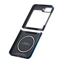 Samsung Galaxy Z Flip 6 Uyumlu Pro Kılıf Magsafe Şarj Özellikli Aramid Fiber Pitaka Tactile Woven Sunset-Moonrise Serisi Moonrise Kapak - 7