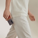 Samsung Galaxy Z Fold 6 Uyumlu Kılıf Magsafe Şarj Özellikli Aramid Fiber Pitaka Tactile Woven Sunset-Moonrise Serisi Sunset Kapak - 9