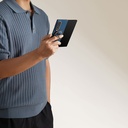 Samsung Galaxy Z Fold 6 Uyumlu Kılıf Magsafe Şarj Özellikli Aramid Fiber Pitaka Tactile Woven Sunset-Moonrise Serisi Moonrise Kapak - 9