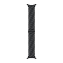 Samsung Galaxy Watch Ultra 47mm Uyumlu Serisi Uyumlu Karbon Fiber Pitaka Modern Serisi Black-Grey Twill Kordon - 8