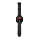 Samsung Galaxy Watch 5 44mm Uyumlu Karbon Fiber Pitaka Modern Serisi Black-Grey Twill Kordon - 4