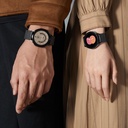 Samsung Galaxy Watch 6 44mm Uyumlu Karbon Fiber Pitaka Modern Serisi Black-Grey Twill Kordon - 20