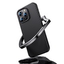 Apple iPhone 14 Plus Uyumlu Kılıf Karbon Fiber Magsafe Şarj Özellikli Benks Hybrid ArmorPro 1500D Kevlar Kapak - 5