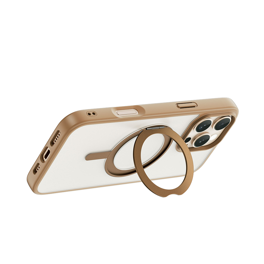 Apple iPhone 16 Pro Uyumlu Kılıf Magsafe Şarj Özellikli Parmak İzi Bırakmayan Wiwu FGG-202 Armor Ultra Serisi Kapak - 2