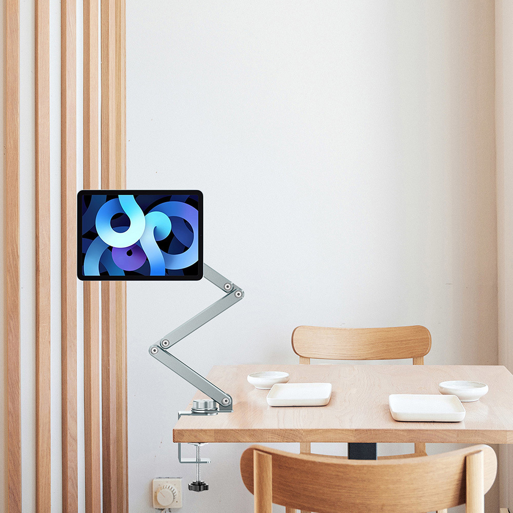 Wiwu Wi-ZM001 Ayarlanabilir Oynar Başlıklı 360° Dönebilen Metal Telefon ve Tablet Tutucu - 5