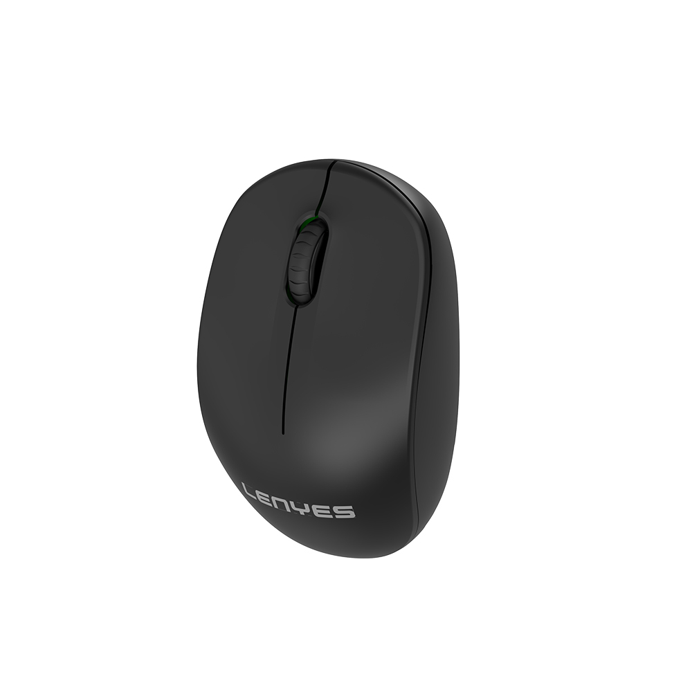 Lenyes WK105 Ergonomik 2in1 2.4G Kablosuz Klavye ve 1200 DPI Mouse Seti - 6