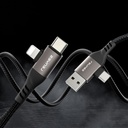 Lenyes LC501 4in1 A+C to C+L Şarj ve Data Kablosu 60W 1M - 4