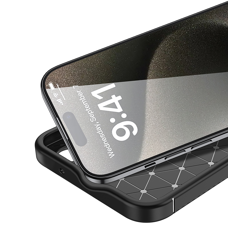 Apple iPhone 16 Pro Uyumlu Kılıf Zore Negro Silikon Kapak - 7