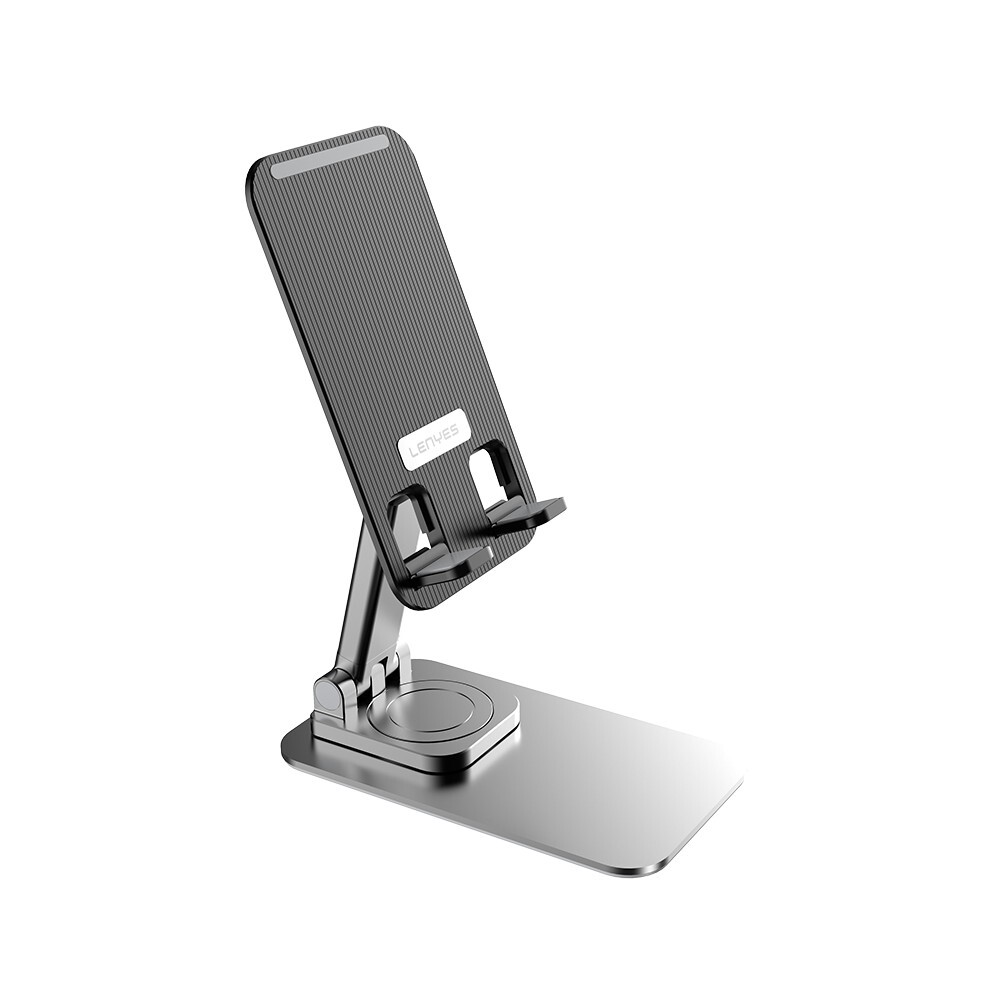 Lenyes CR136 Ayarlanabilir Katlanabilir 360° Dönebilen Telefon ve Tablet Standı - 1