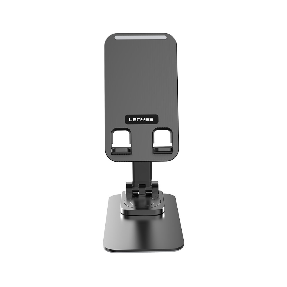 Lenyes CR136 Ayarlanabilir Katlanabilir 360° Dönebilen Telefon ve Tablet Standı - 2