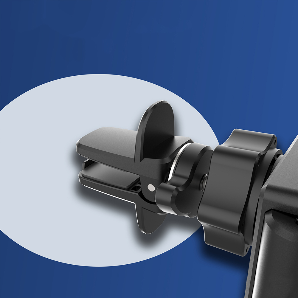 Lenyes CR144 360° Dönebilen Havalandırma Tasarım Araç Telefon Tutucu - 7