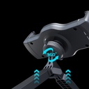 Lenyes CR167 360 Derece Dönebilen Sarsıntı Engelleyici Özellikli Arka Koltuk Araç Telefon Tutucu - 6