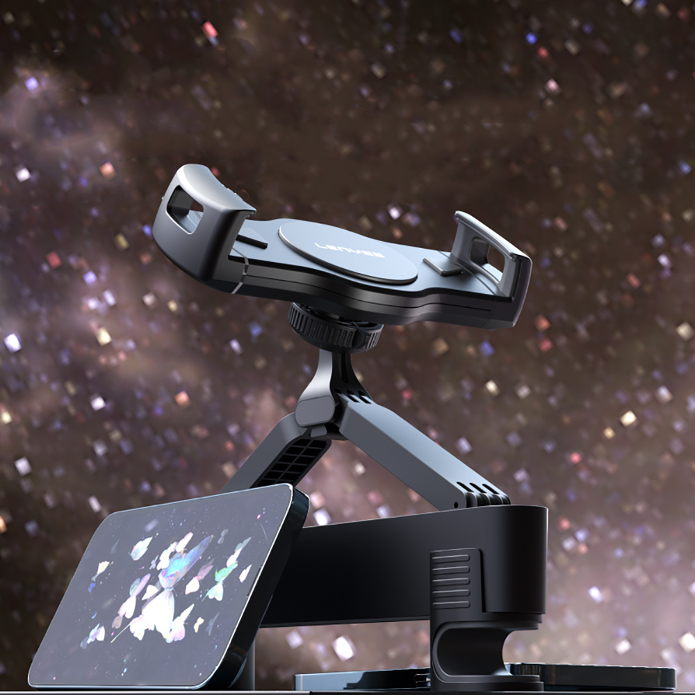 Lenyes CR167 360 Derece Dönebilen Sarsıntı Engelleyici Özellikli Arka Koltuk Araç Telefon Tutucu - 7