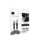 Lenyes LC987 USB-A to Type-C Hızlı Şarj Özellikli Örgülü Data ve Şarj Kablosu 1M 2.4A - 5