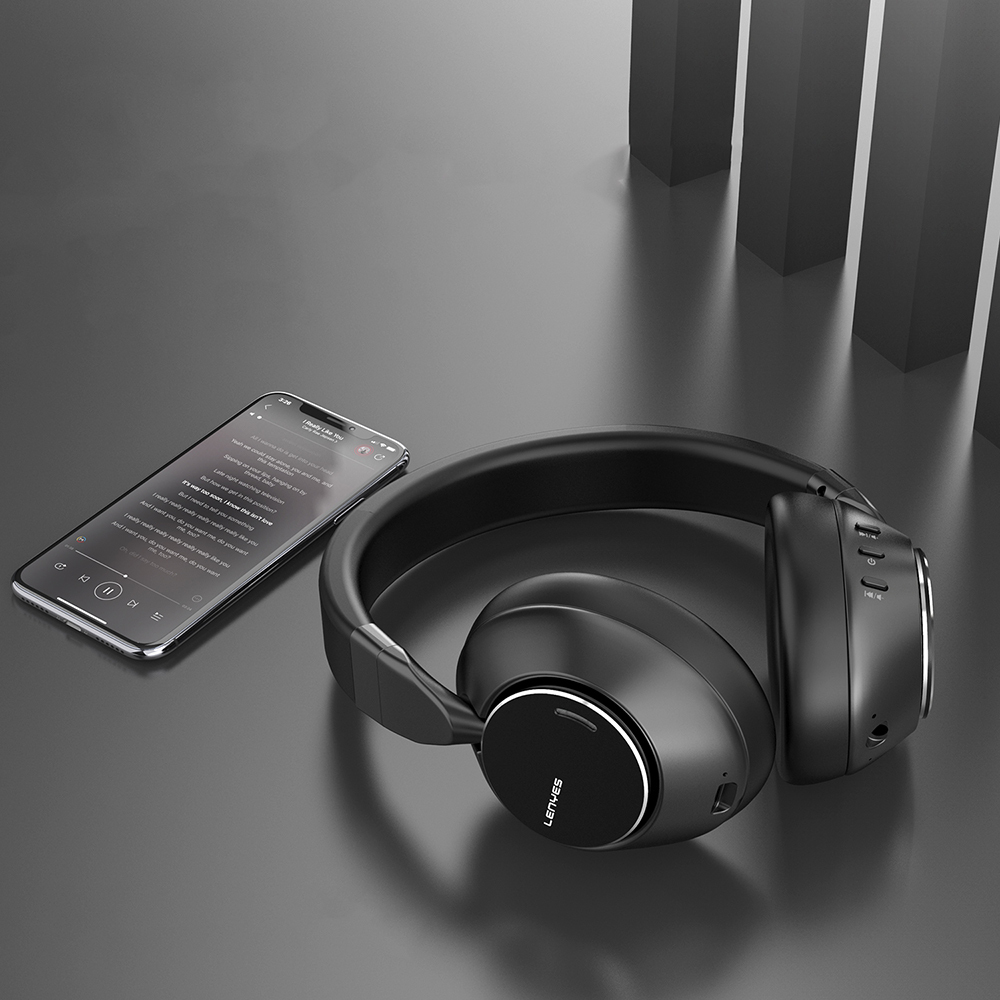 Lenyes LH23 ANC Özellikli Kulak Üstü Bluetooth Kulaklık v5.4 - 4