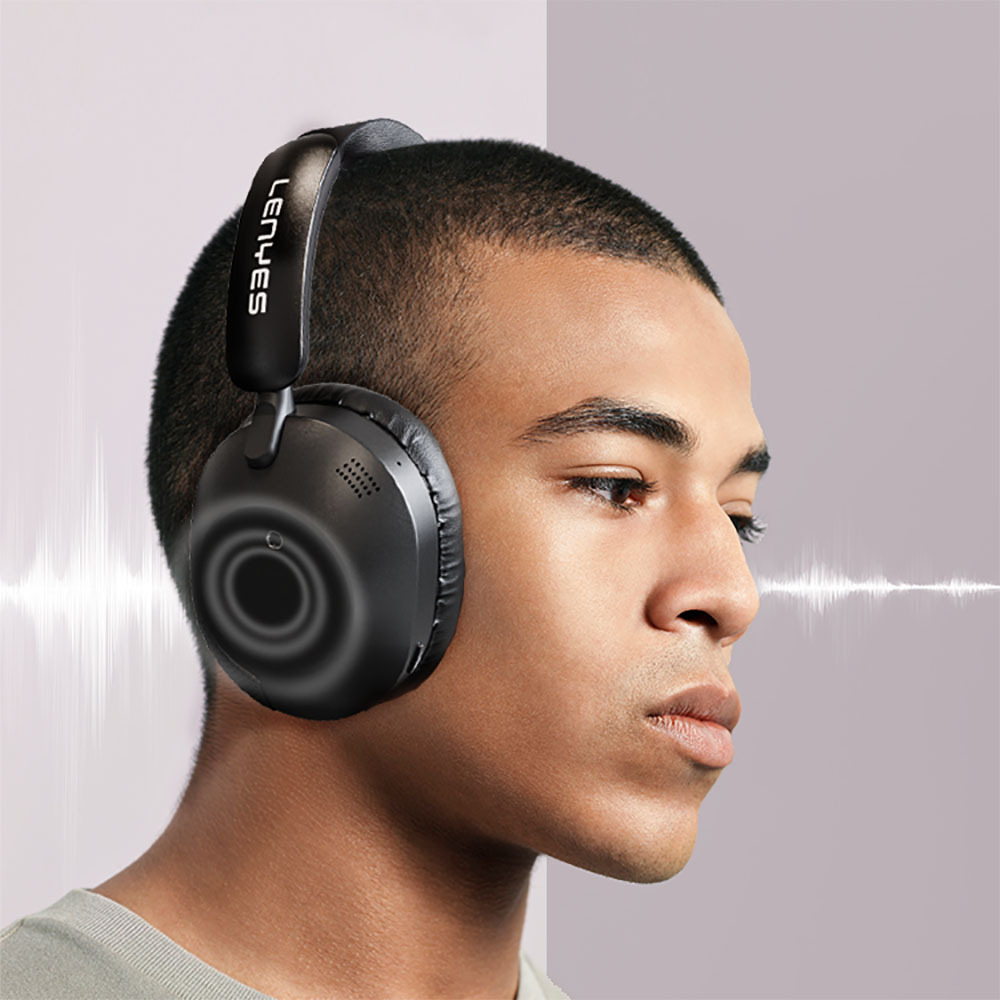 Lenyes LH28 Katlanabilir Tasarımlı ANC Özellikli ENC Teknolojili Kulak Üstü Bluetooth Kulaklık v5.4 - 10