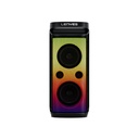 Lenyes S883 Su Geçirmez Tekerlekli Mikrofonlu Çoklu Giriş RGB Işıklı TWS Karaoke FM Bluetooth Hoparlör v5.3 - 4