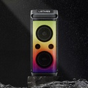 Lenyes S883 Su Geçirmez Tekerlekli Mikrofonlu Çoklu Giriş RGB Işıklı TWS Karaoke FM Bluetooth Hoparlör v5.3 - 10