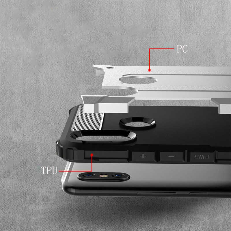 Xiaomi Mi Max 3 Uyumlu Kılıf Zore Crash Silikon Kapak - 2