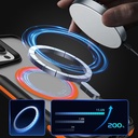 Apple iPhone 16 Pro Max Uyumlu Kılıf Magsafe Şarj Özellikli Renkli Kenar Airbag Şeritli Zore Lamer Kapak - 3