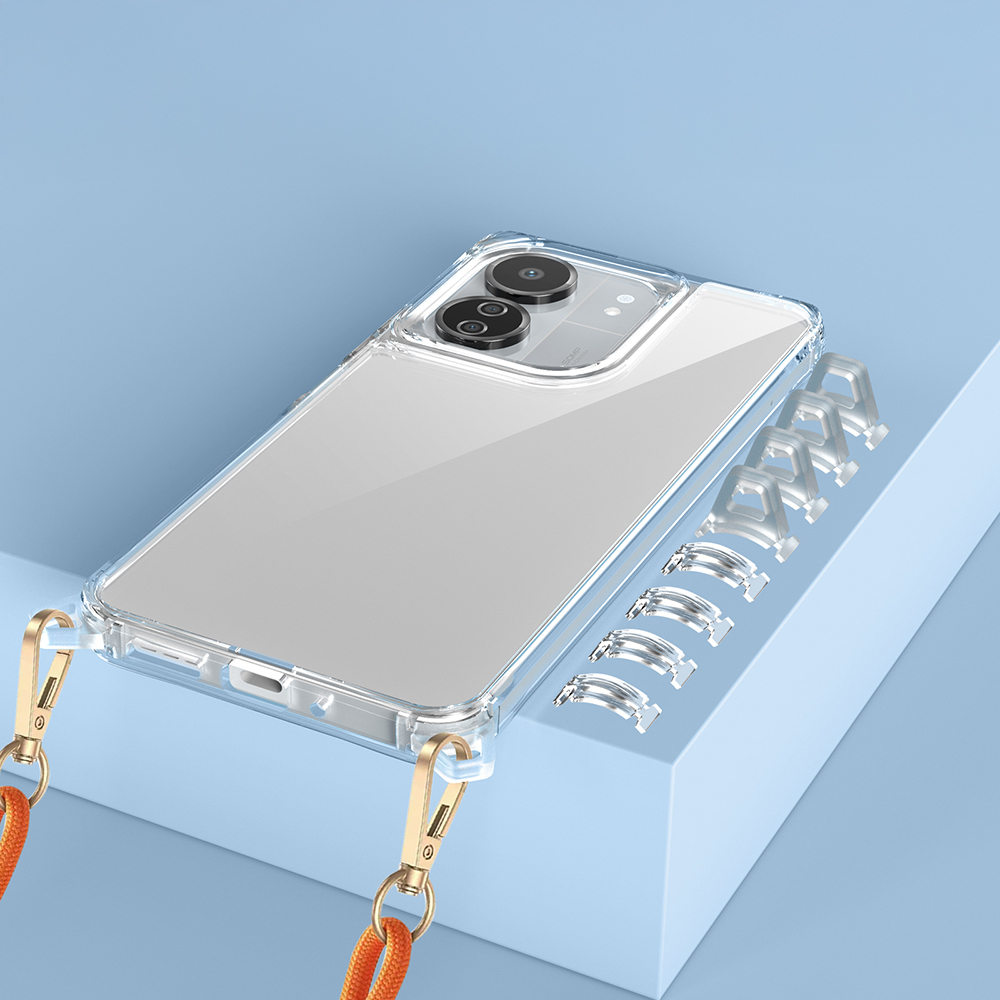 Xiaomi Poco C65 Uyumlu Kılıf Airbagli Takılabilir Askı Aparatlı Zore Snap Silikon Kapak - 2