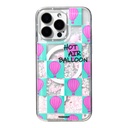 Apple iPhone 16 Pro Uyumlu Kılıf Magsafe Şarj Özellikli Parlak Kumlu Sıvılı Youngkit Pink Dream Quicksand Serisi Kapak - 2