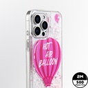 Apple iPhone 16 Pro Uyumlu Kılıf Magsafe Şarj Özellikli Parlak Kumlu Sıvılı Youngkit Pink Dream Quicksand Serisi Kapak - 7