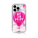 Apple iPhone 16 Pro Uyumlu Kılıf Magsafe Şarj Özellikli Parlak Kumlu Sıvılı Youngkit Pink Dream Quicksand Serisi Kapak - 9