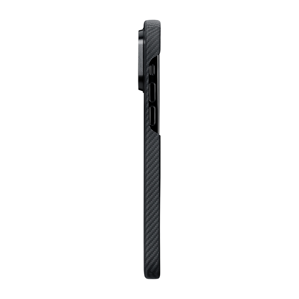 Apple iPhone 14 Pro Uyumlu Kılıf Magsafe Şarj Özellikli 600D Aramid Fiber Pitaka Tactile Woven Orchestra Serisi Rhapsody Kapak - 3