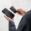 Apple iPhone 14 Pro Uyumlu Kılıf Magsafe Şarj Özellikli 600D Aramid Fiber Pitaka Tactile Woven Orchestra Serisi Rhapsody Kapak - 21